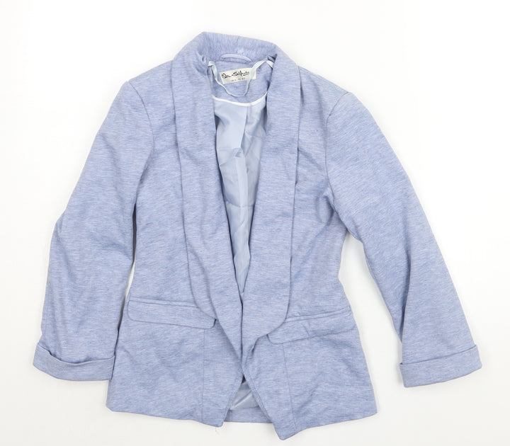 Miss Selfridge Womens Blue Jacket Size 4