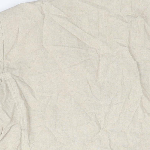Damart Womens Beige Jacket Size 18 Button
