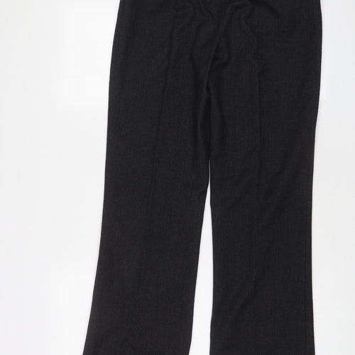 PRADA Mens Grey Polyester Trousers Size 32 in L32 in Regular Zip