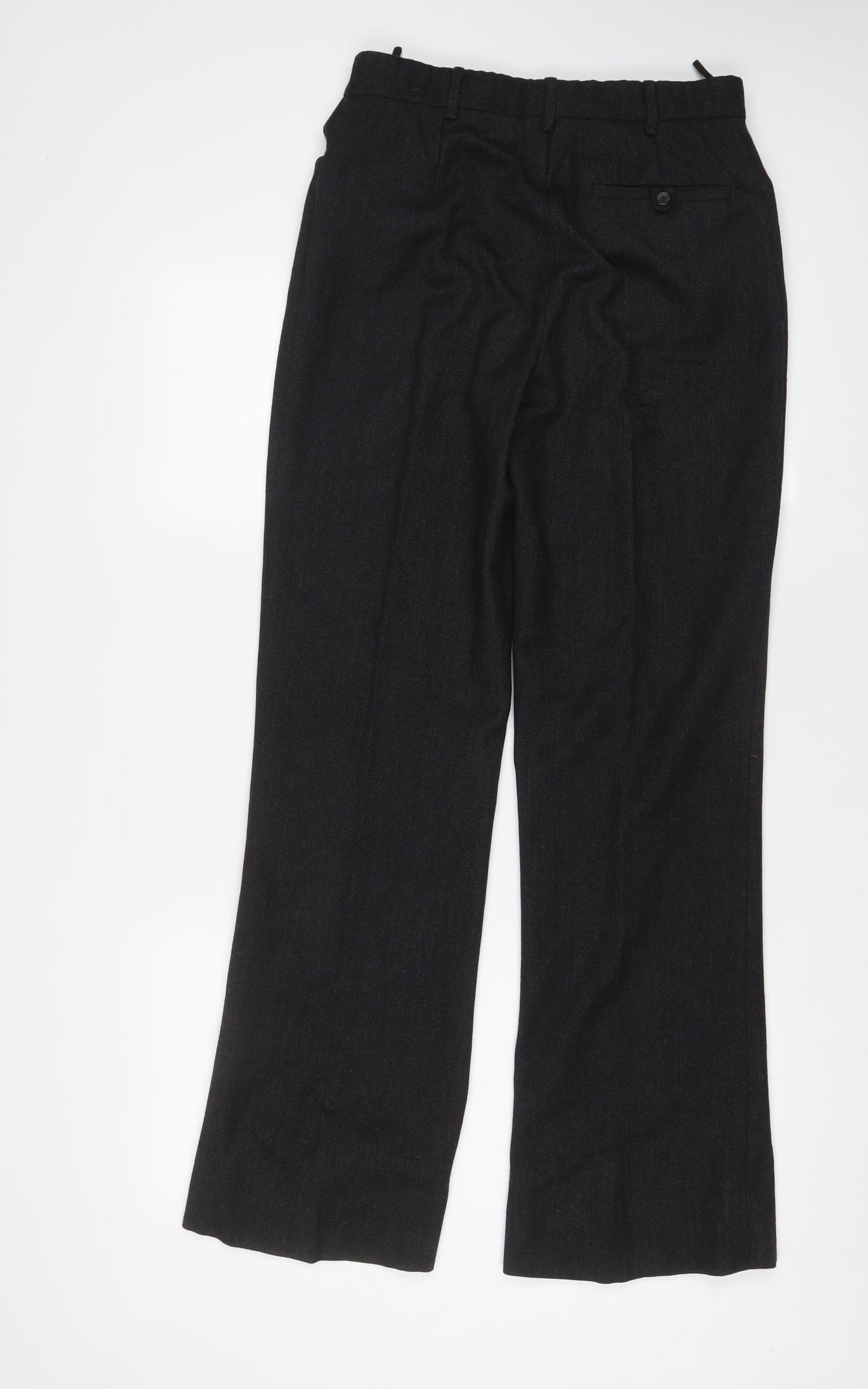 PRADA Mens Grey Polyester Trousers Size 32 in L32 in Regular Zip