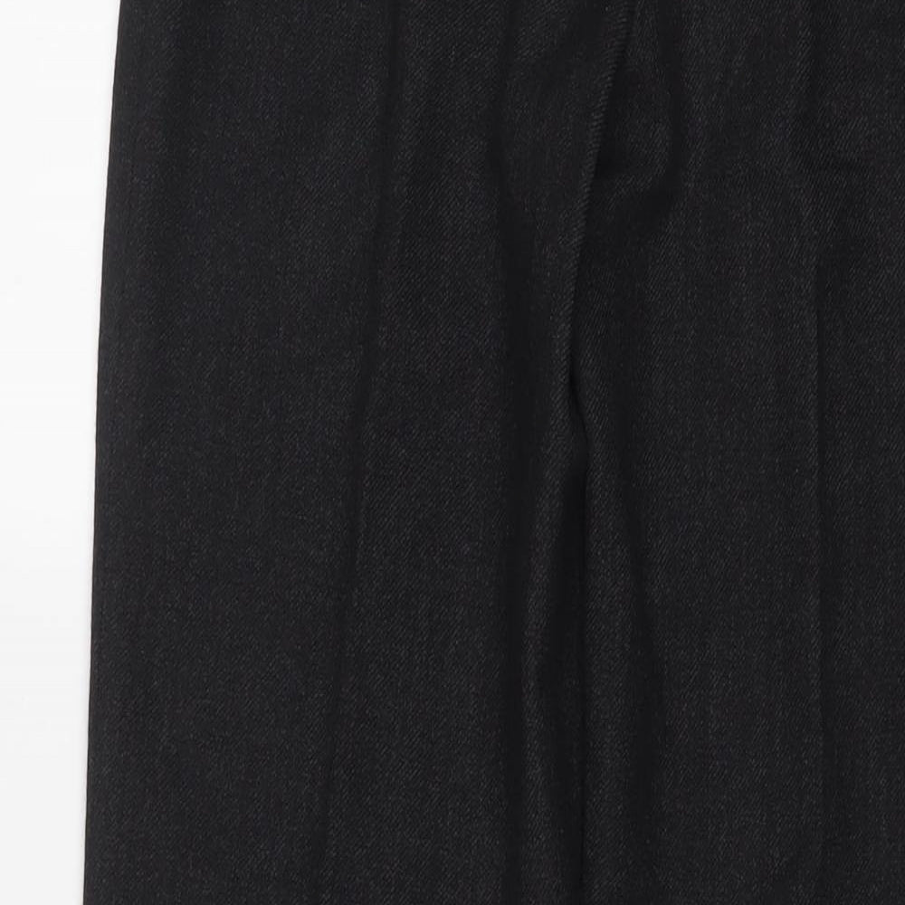 PRADA Mens Grey Polyester Trousers Size 32 in L32 in Regular Zip