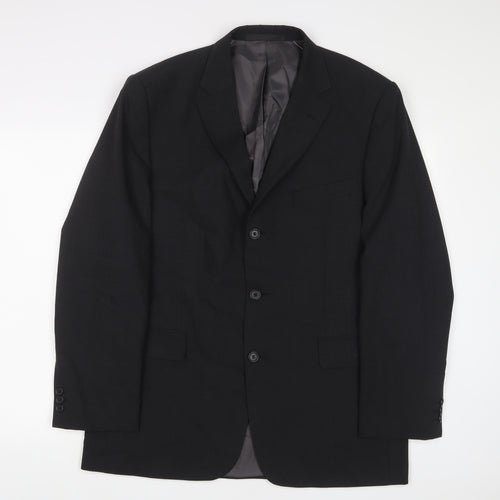 Marks and Spencer Mens Grey Wool Jacket Suit Jacket Size 42 Regular