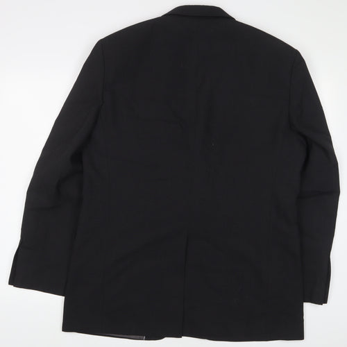 Marks and Spencer Mens Grey Wool Jacket Suit Jacket Size 42 Regular