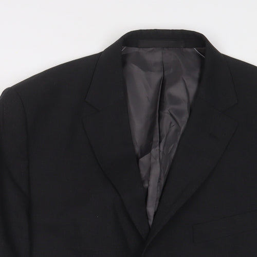 Marks and Spencer Mens Grey Wool Jacket Suit Jacket Size 42 Regular
