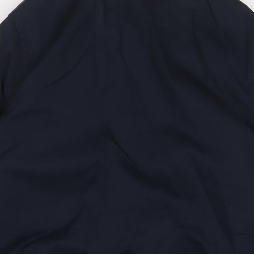 ASOS Mens Blue Bomber Jacket Jacket Size M Zip