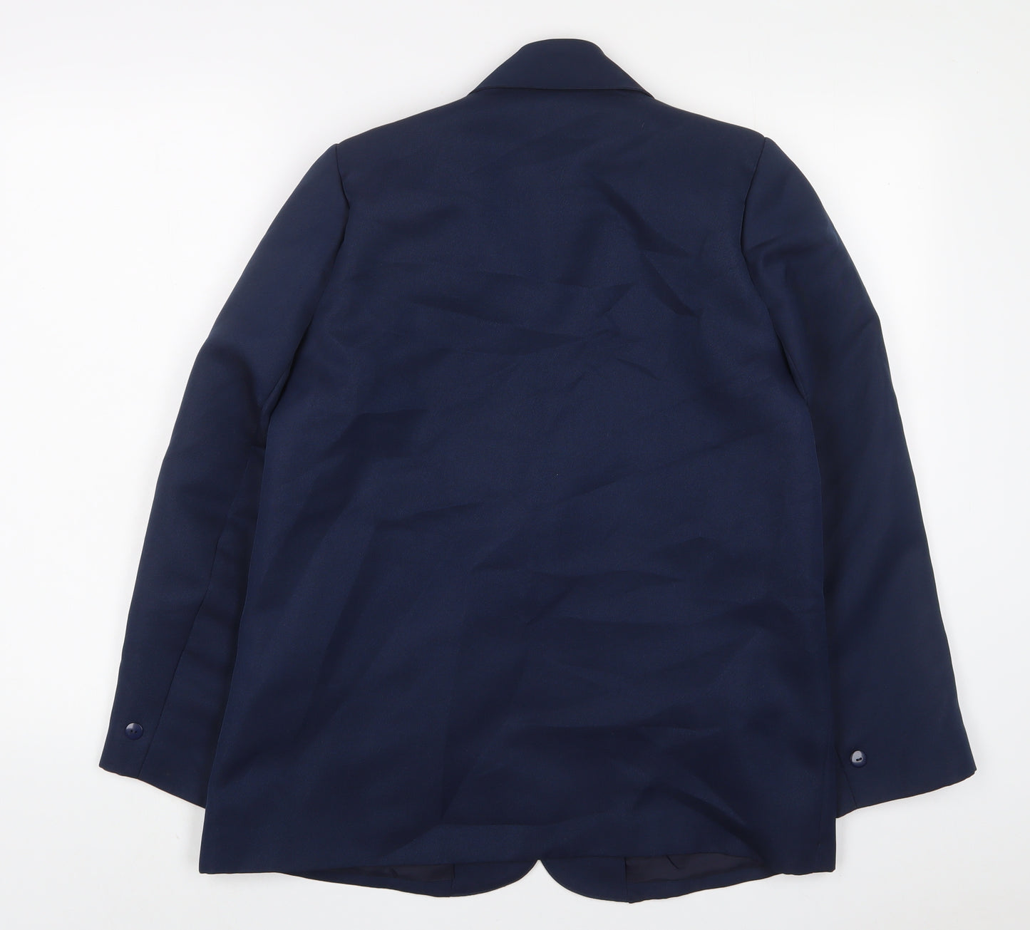 Citilities Womens Blue Jacket Blazer Size 14 Button