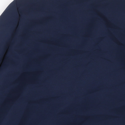 Citilities Womens Blue Jacket Blazer Size 14 Button