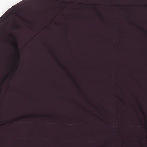 Autograph Womens Purple Jacket Size 12 Zip