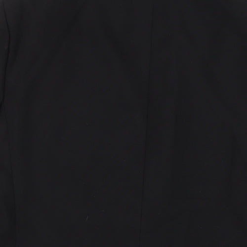 Mr Harry Mens Black Wool Jacket Suit Jacket Size 42 Regular