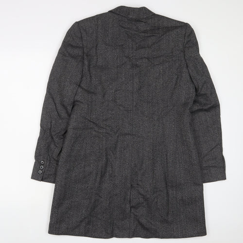 Marks and Spencer Womens Grey Jacket Blazer Size 14 Button