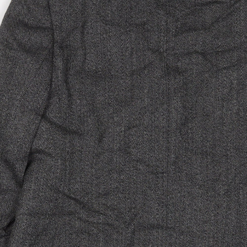 Marks and Spencer Womens Grey Jacket Blazer Size 14 Button