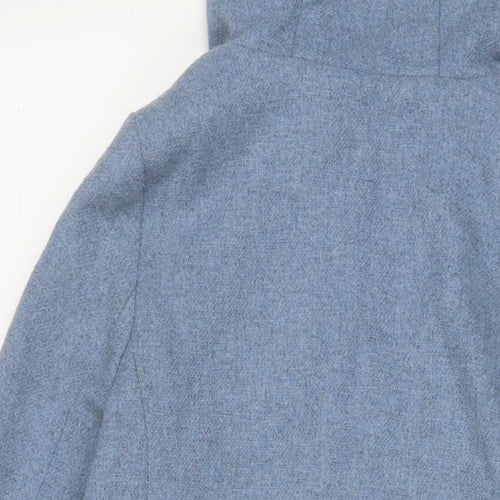 Zara Womens Blue Jacket Size XS Button