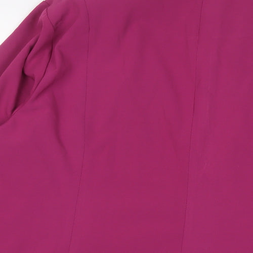 Torrid Womens Purple Jacket Blazer Size M - Open