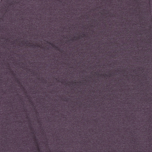 River Island Mens Purple Cotton Pullover Hoodie Size M
