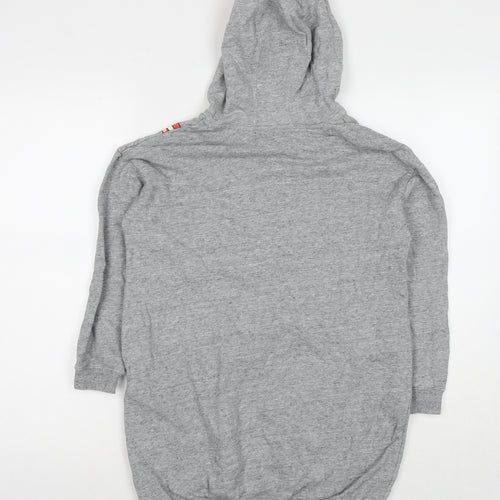 Marc Jacobs Girls Grey Cotton Pullover Hoodie Size 10 Years Pullover - Bag Detail
