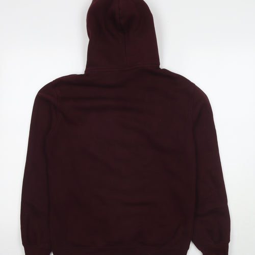 H&M Mens Brown Cotton Pullover Hoodie Size XS