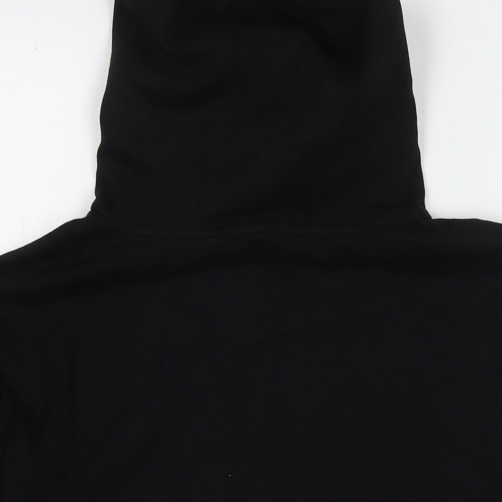 NEXT Womens Black Cotton Pullover Hoodie Size M Pullover