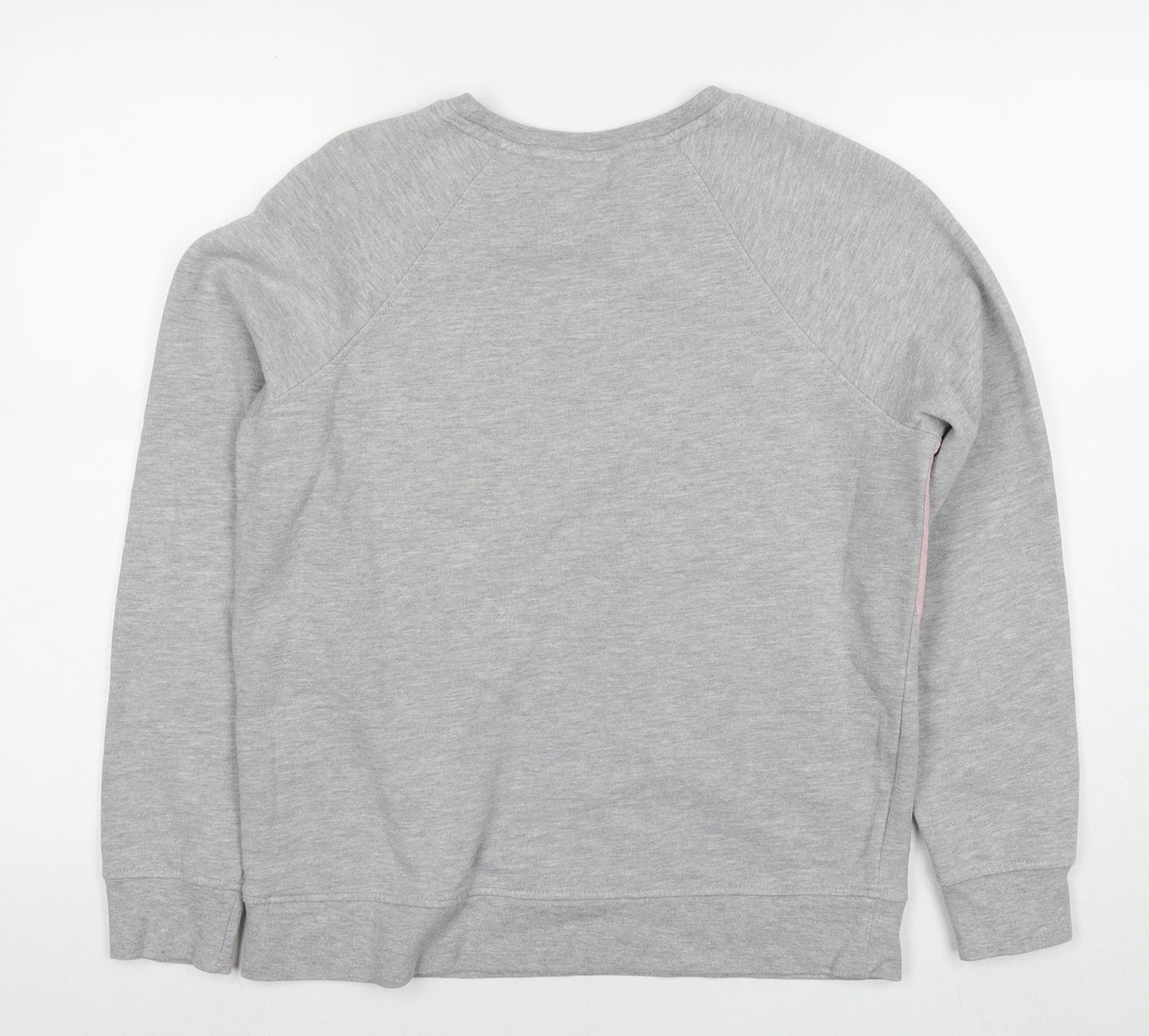 NEXT Womens Grey Cotton Pullover Sweatshirt Size S Pullover