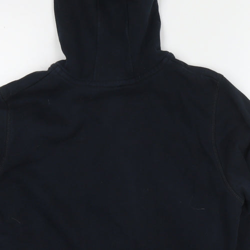 Marks and Spencer Boys Blue Cotton Full Zip Hoodie Size 12-13 Years Zip