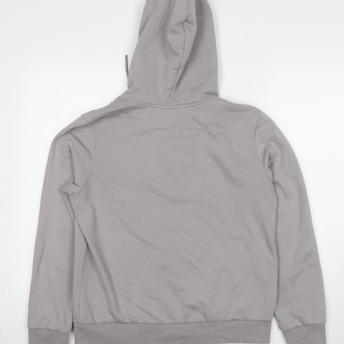 H&M Mens Beige Cotton Full Zip Hoodie Size S