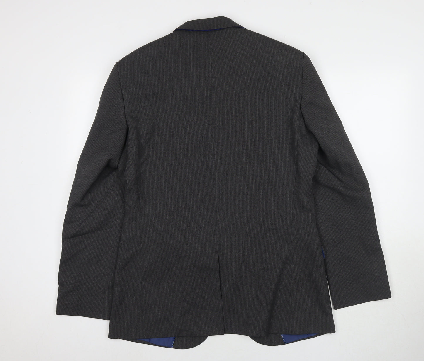 Taylor & Wright Mens Grey Polyester Jacket Suit Jacket Size 38 Regular