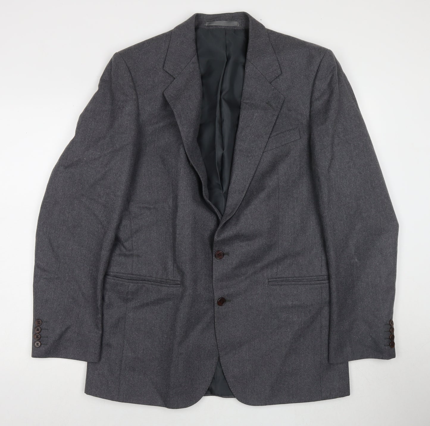 Centaur Mens Grey Wool Jacket Suit Jacket Size 40 Regular