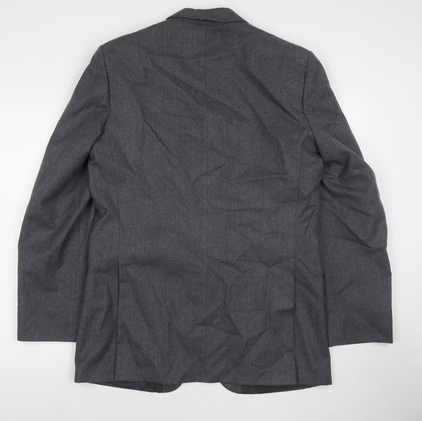 Centaur Mens Grey Wool Jacket Suit Jacket Size 40 Regular
