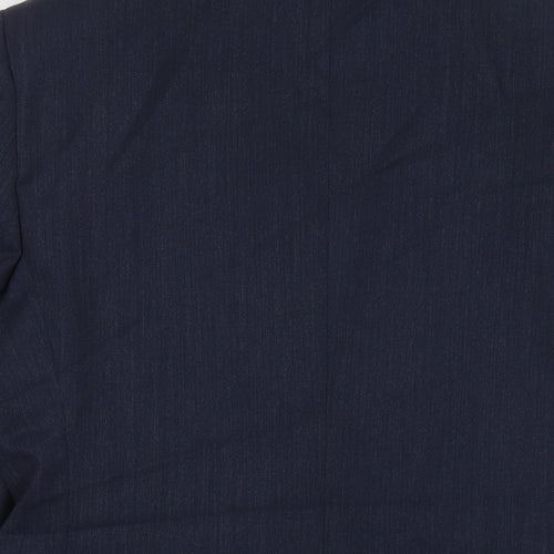 Marks and Spencer Mens Blue Wool Jacket Suit Jacket Size 38 Regular