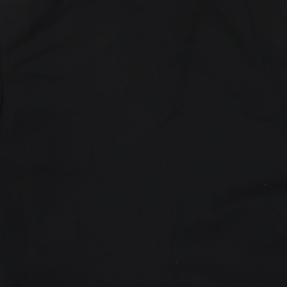 Cedar Wood State Mens Black Polyester Jacket Suit Jacket Size 42 Regular