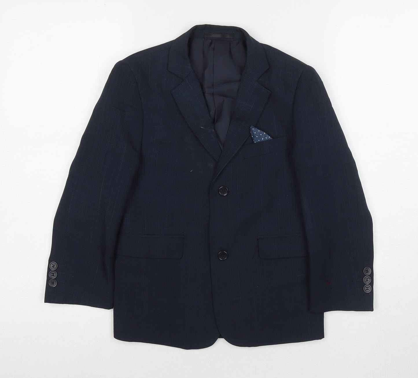 Cenario Boys Blue Jacket Blazer Size 7 Years Button