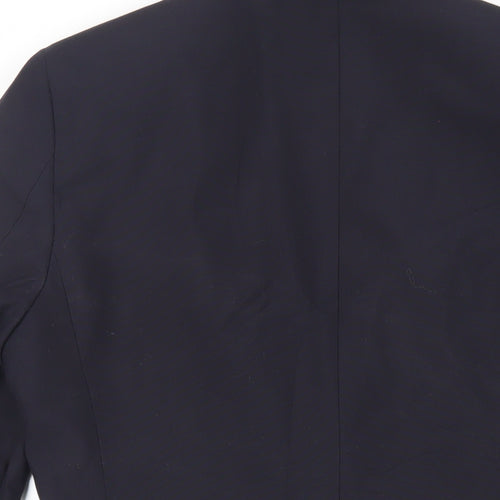 NEXT Mens Blue Polyester Jacket Suit Jacket Size 38 Regular