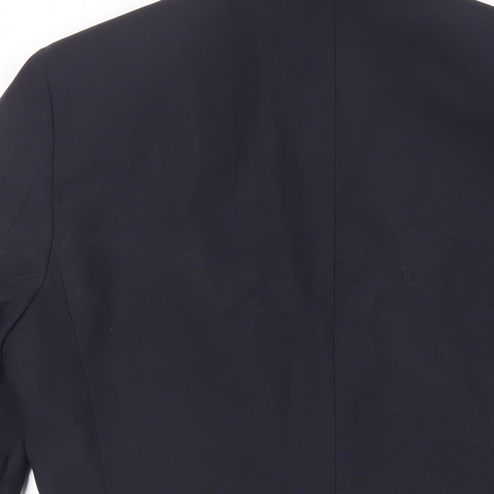 NEXT Mens Blue Polyester Jacket Suit Jacket Size 38 Regular