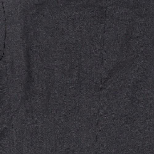 Greenwoods Mens Black Wool Jacket Suit Jacket Size 40 Regular