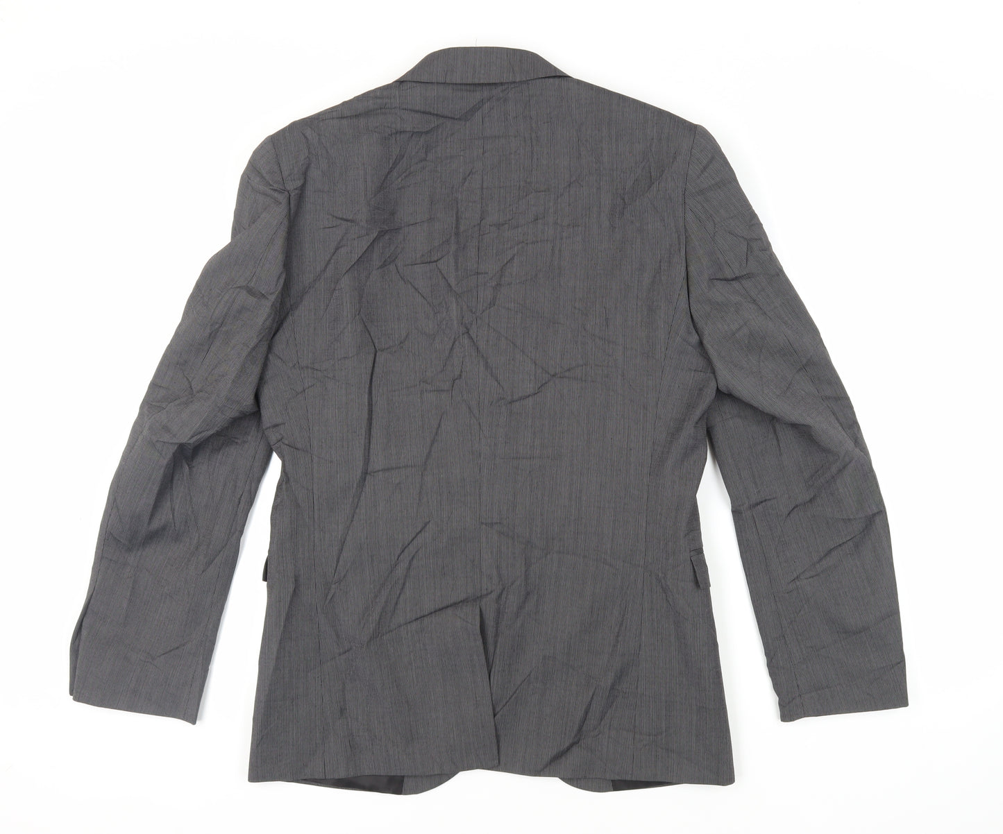 NEXT Mens Grey Wool Jacket Suit Jacket Size 38 Regular