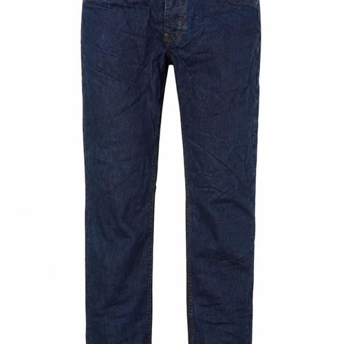 Denim & Co. Mens Blue Cotton Blend Straight Jeans Size 30 in L32 in Regular Button