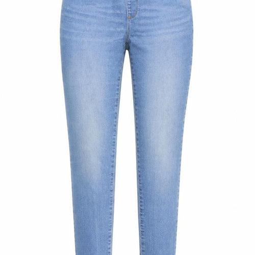 ESMARA Womens Blue Cotton Blend Jegging Jeans Size 12 L30 in Regular Zip