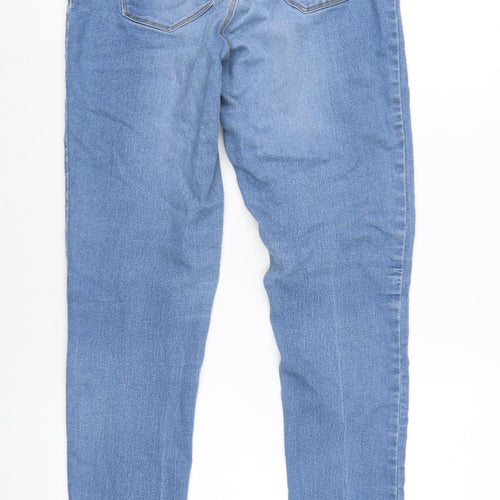 ESMARA Womens Blue Cotton Blend Jegging Jeans Size 12 L30 in Regular Zip