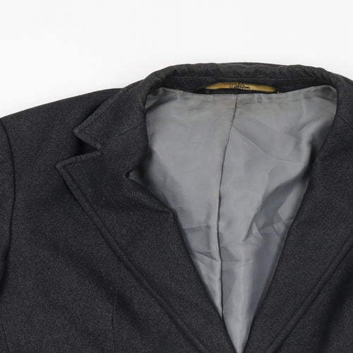Marks and Spencer Womens Grey Jacket Blazer Size 8 Button