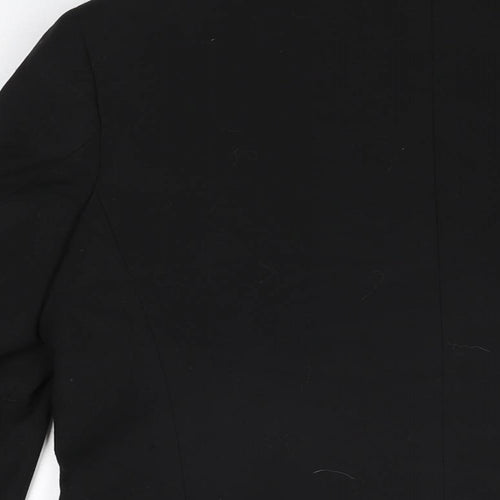 Marks and Spencer Mens Black Viscose Jacket Suit Jacket Size 40 Regular