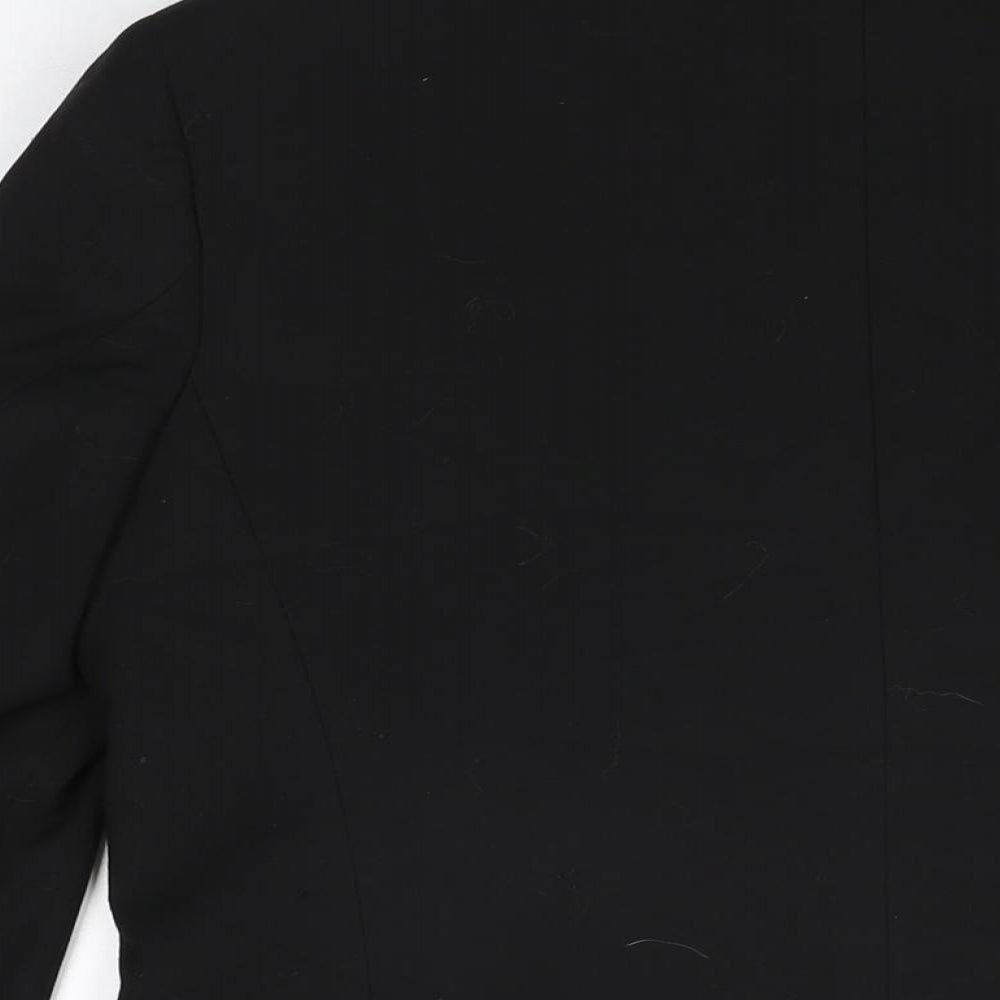 Marks and Spencer Mens Black Viscose Jacket Suit Jacket Size 40 Regular
