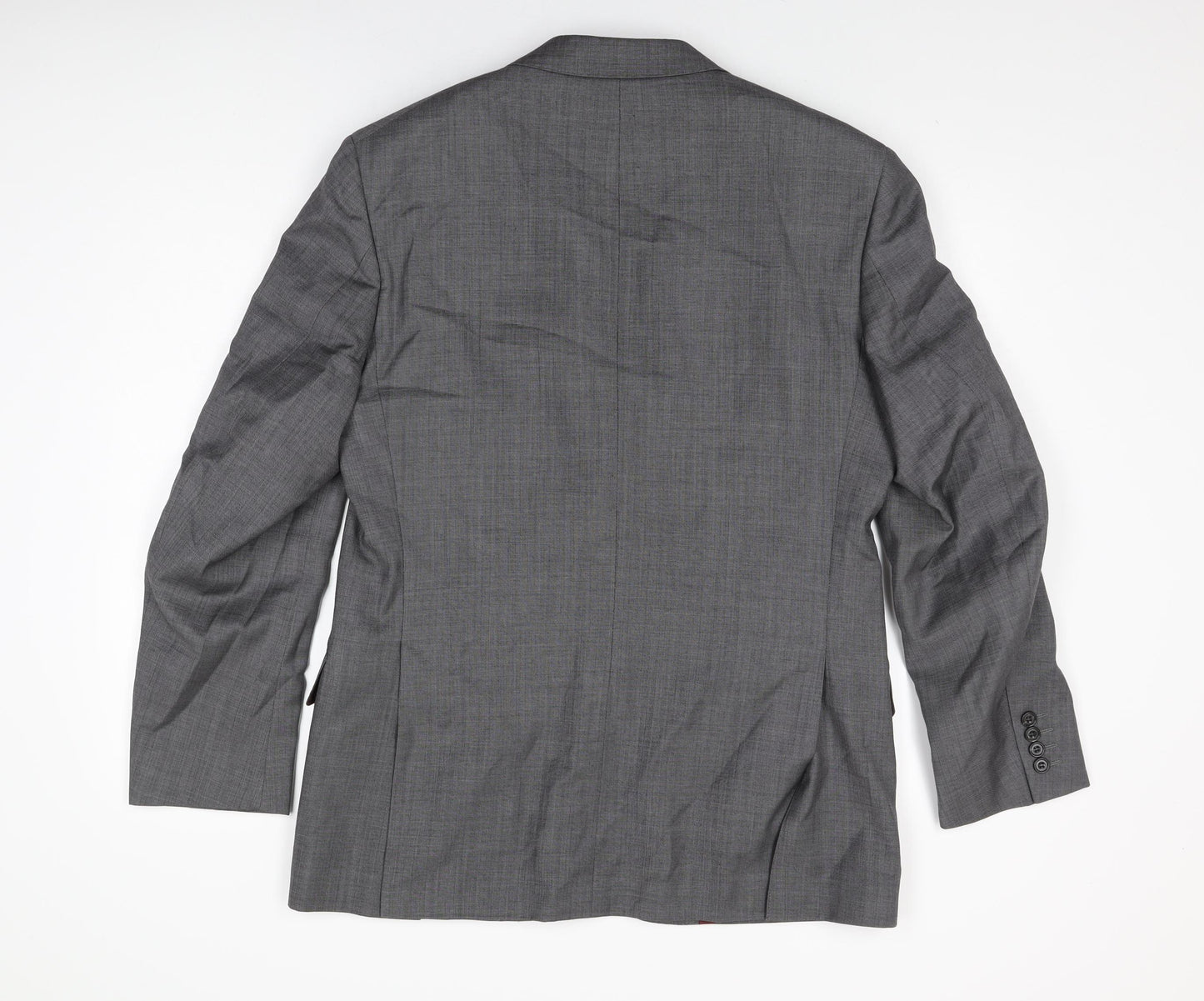 Marks and Spencer Mens Grey Wool Jacket Suit Jacket Size 40 Regular