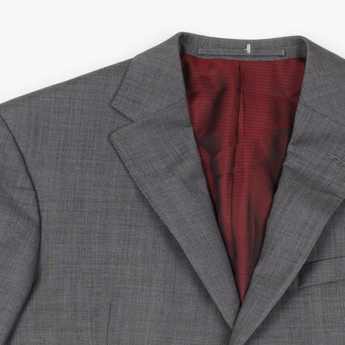 Marks and Spencer Mens Grey Wool Jacket Suit Jacket Size 40 Regular