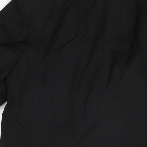 River Island Womens Black Jacket Blazer Size 6 Button