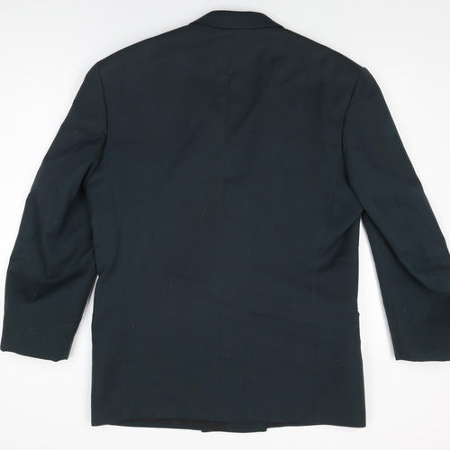 Lincroft Mens Green Polyester Jacket Suit Jacket Size 40 Regular