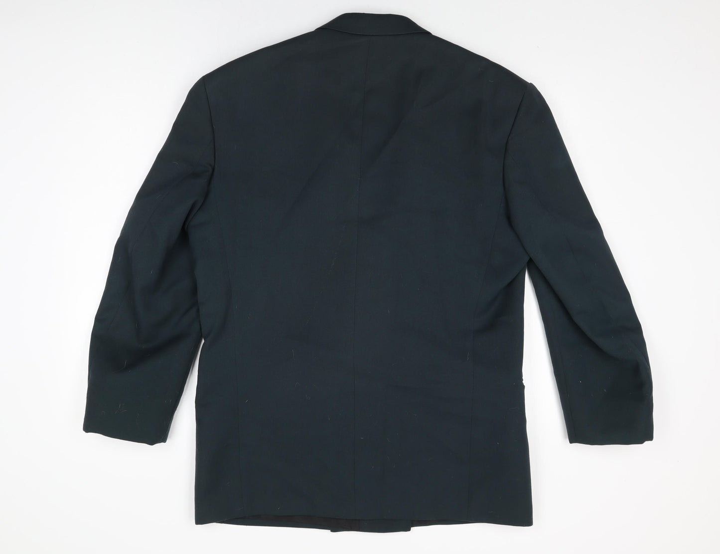 Lincroft Mens Green Polyester Jacket Suit Jacket Size 40 Regular