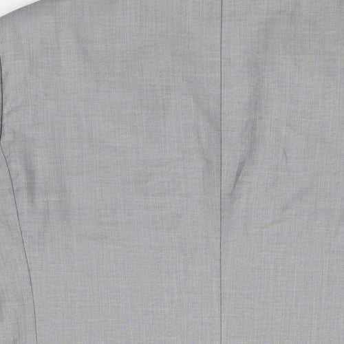 Butler & Webb Mens Grey Polyester Jacket Suit Jacket Size 40 Regular