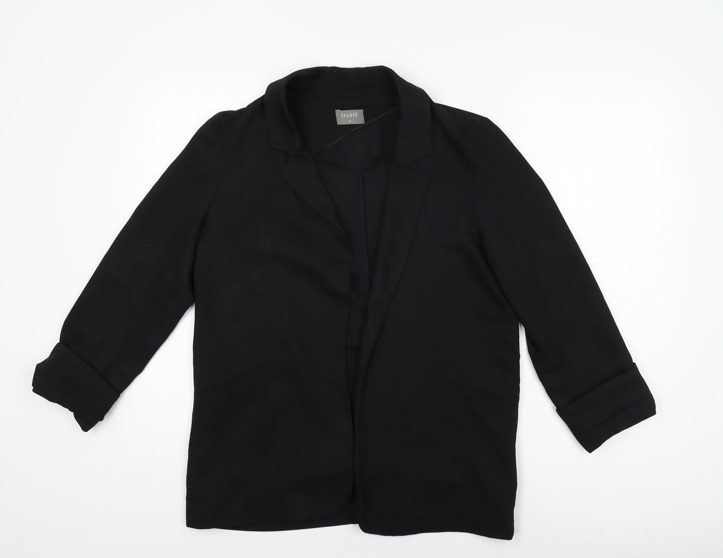 Oasis Womens Black Jacket Size 10