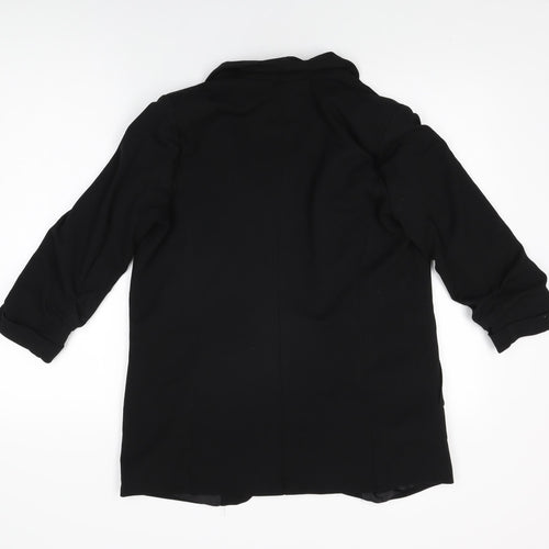 Boohoo Womens Black Jacket Blazer Size 10