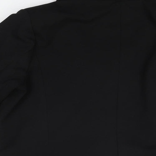 Boohoo Womens Black Jacket Blazer Size 10