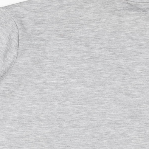 Slazenger Womens Grey Polyester Pullover Sweatshirt Size L Pullover